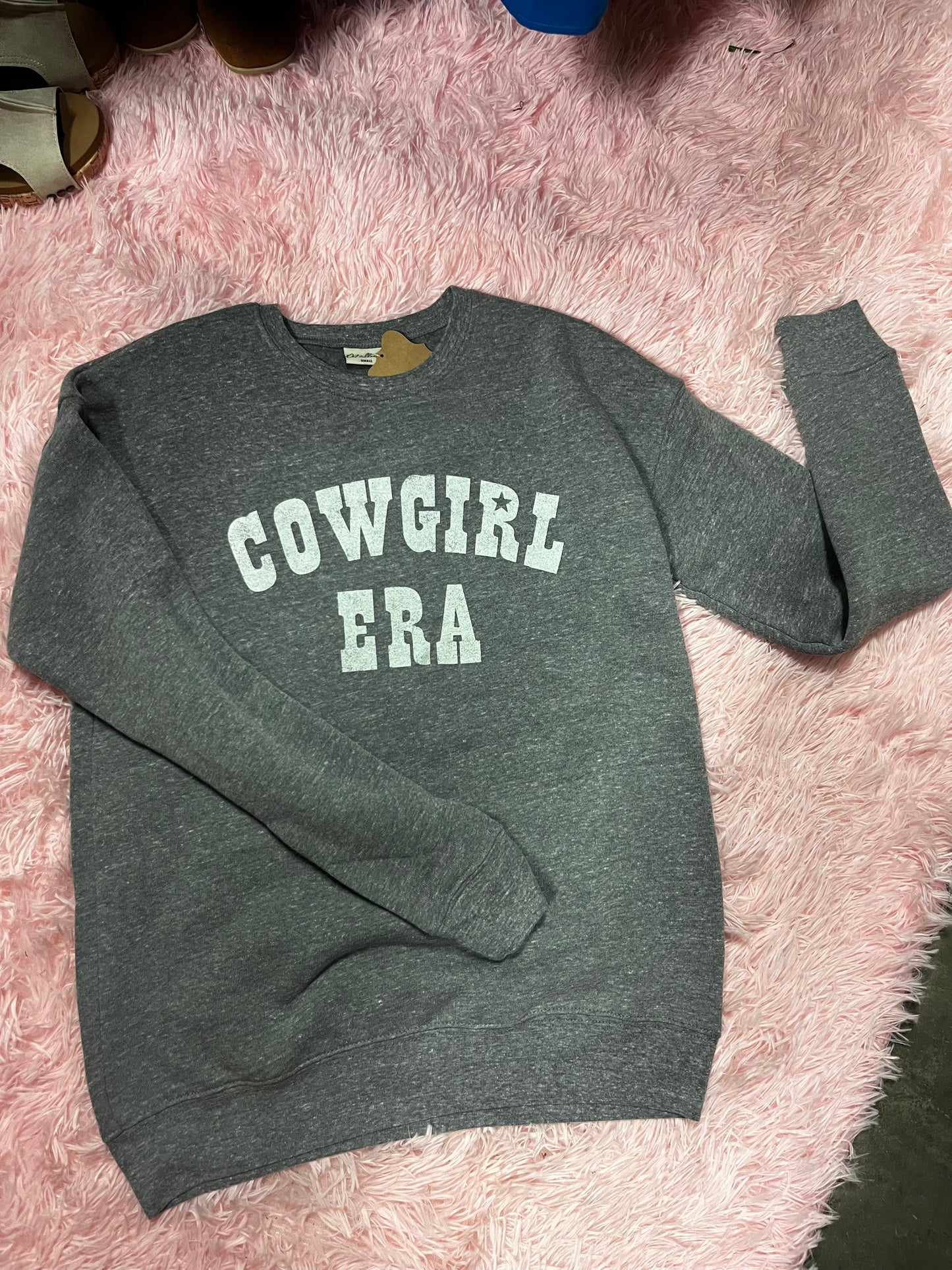 Dark Grey Cowgirl Era Sweatshirt