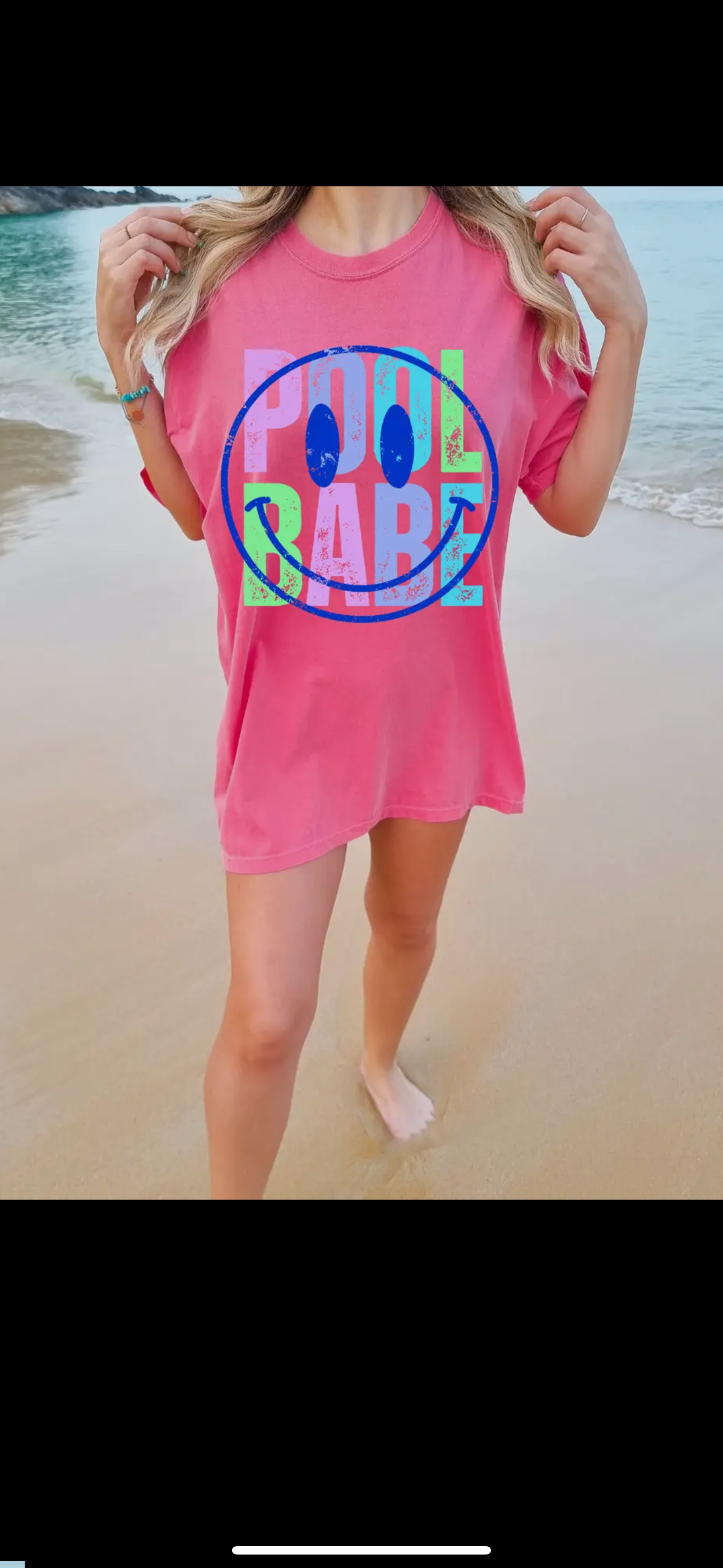 Pool baby Comfort Color Tee