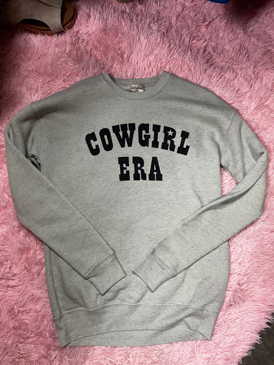 Dusty Sage Cowgirl Era Sweatshirt